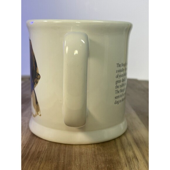 Beagle Watercolor Portrait Coffee Mug Dog Breed Description Character Traits Pet - Picture 6 of 8